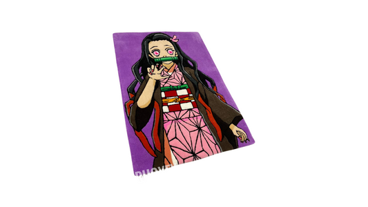 سجادة صوف معنقدة يدويًا جديدة مخصصة لغرفة المعيشة / ديكور أنيمي للغرفة وغرفة المعيشة