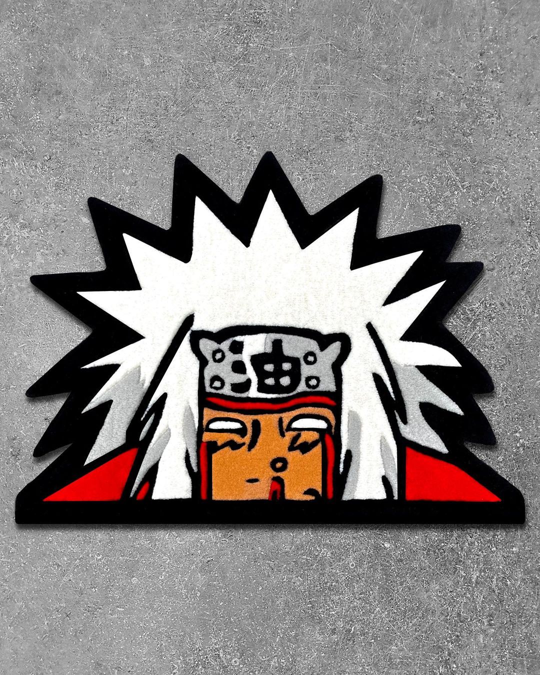 سجاد الأنمي المخصص من Jiraiyan يدويًا، سجادة معنقدة يدويًا، سجادة مخصصة لغرفة النوم