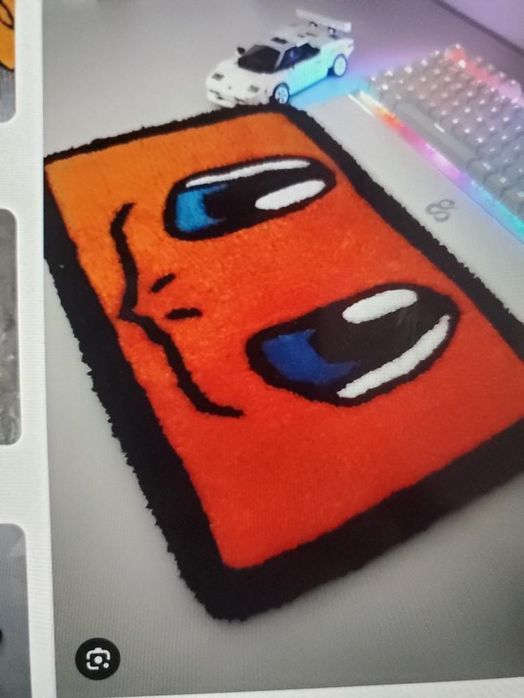 Custom Super Soft Keyboard Rugs For Yael