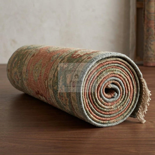 Custom Hand-Knotted Oushak Wool Rug for Interior Designers | Terracotta Anatolian Design, Trade & Contract Sizes