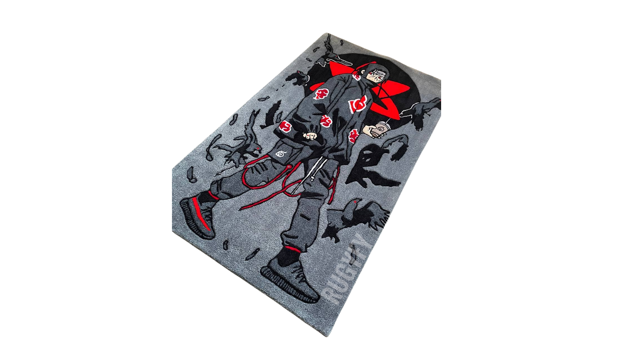 Anime Handmade Custom Made Rug for Gaming and Living Room / Hand-Tufted for bedroom and Kids Room / Best Christmas Gift