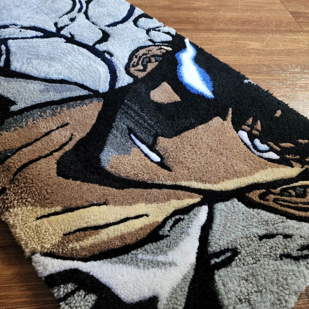 Handmade Anime Rugs , Hand-Tufted Custom Rugs , Anime Area Rugs