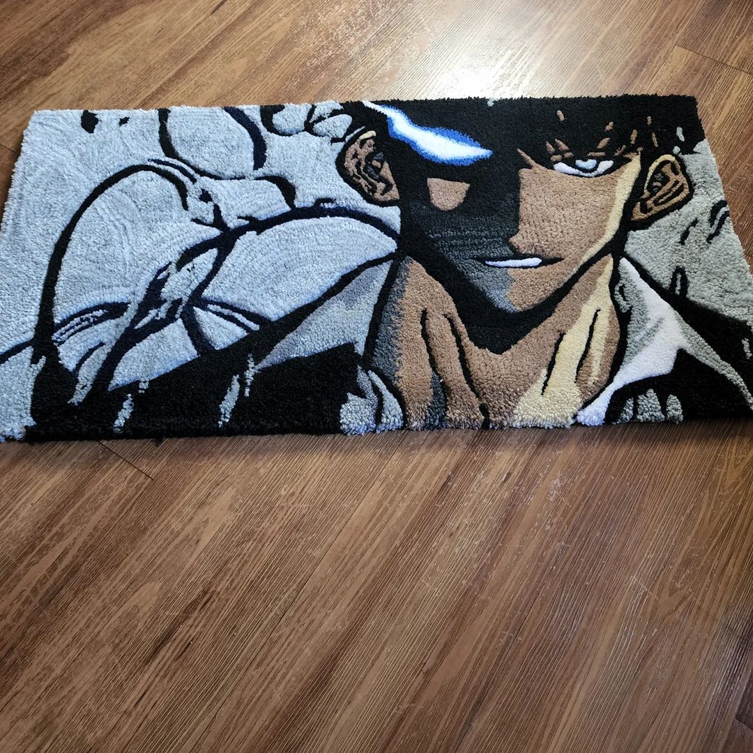 Handmade Anime Rugs , Hand-Tufted Custom Rugs , Anime Area Rugs