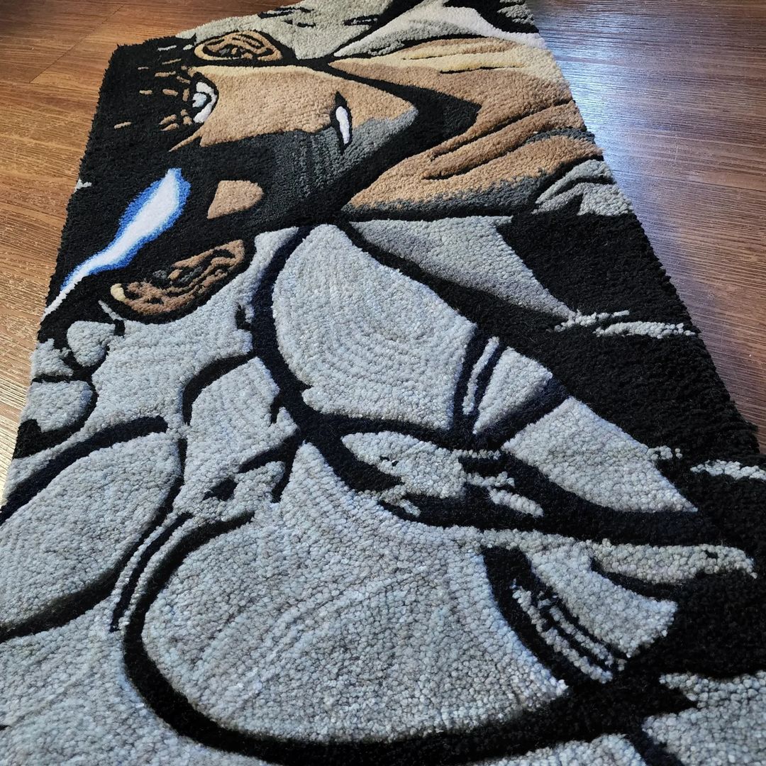 Handmade Anime Rugs , Hand-Tufted Custom Rugs , Anime Area Rugs