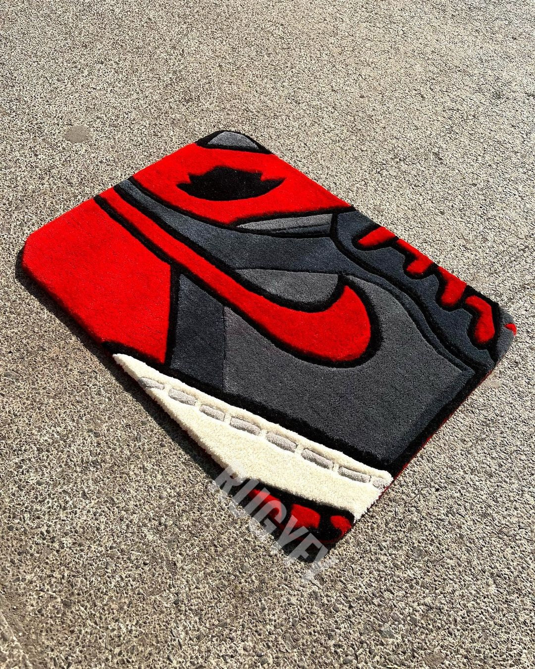 Custom Air Sneaker Custom Rug , Handmade Custom Rug for Living rooms , Bedroom and Kids room