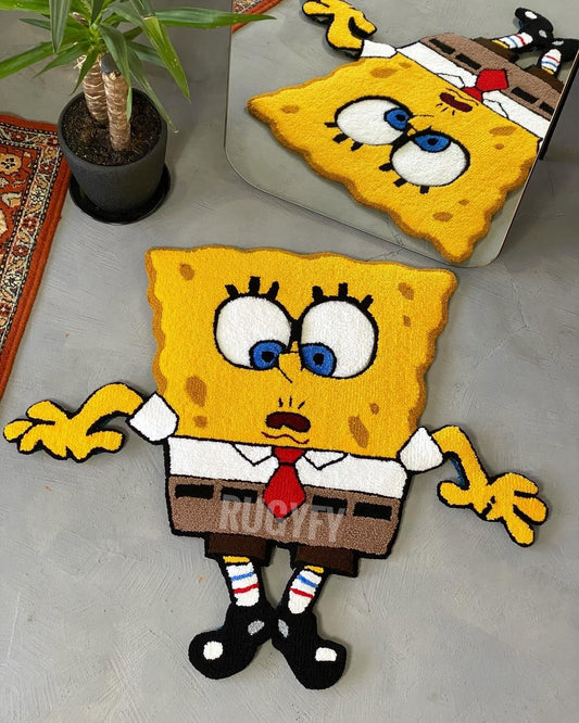 سجادة هيكل عظمي مزدوجة الجسم / سجادة صوف معنقدة يدويًا / سجادة أنيمي مخصصة مصنوعة يدويًا