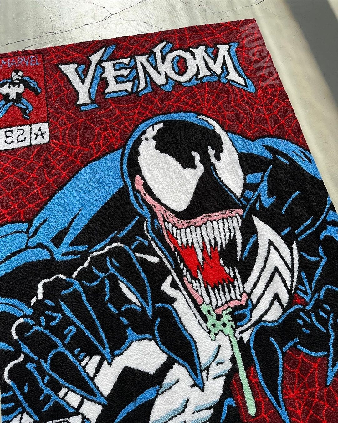 Handmade Venom Custom Rugs , Custom Rug for Bedroom and Living Room ...