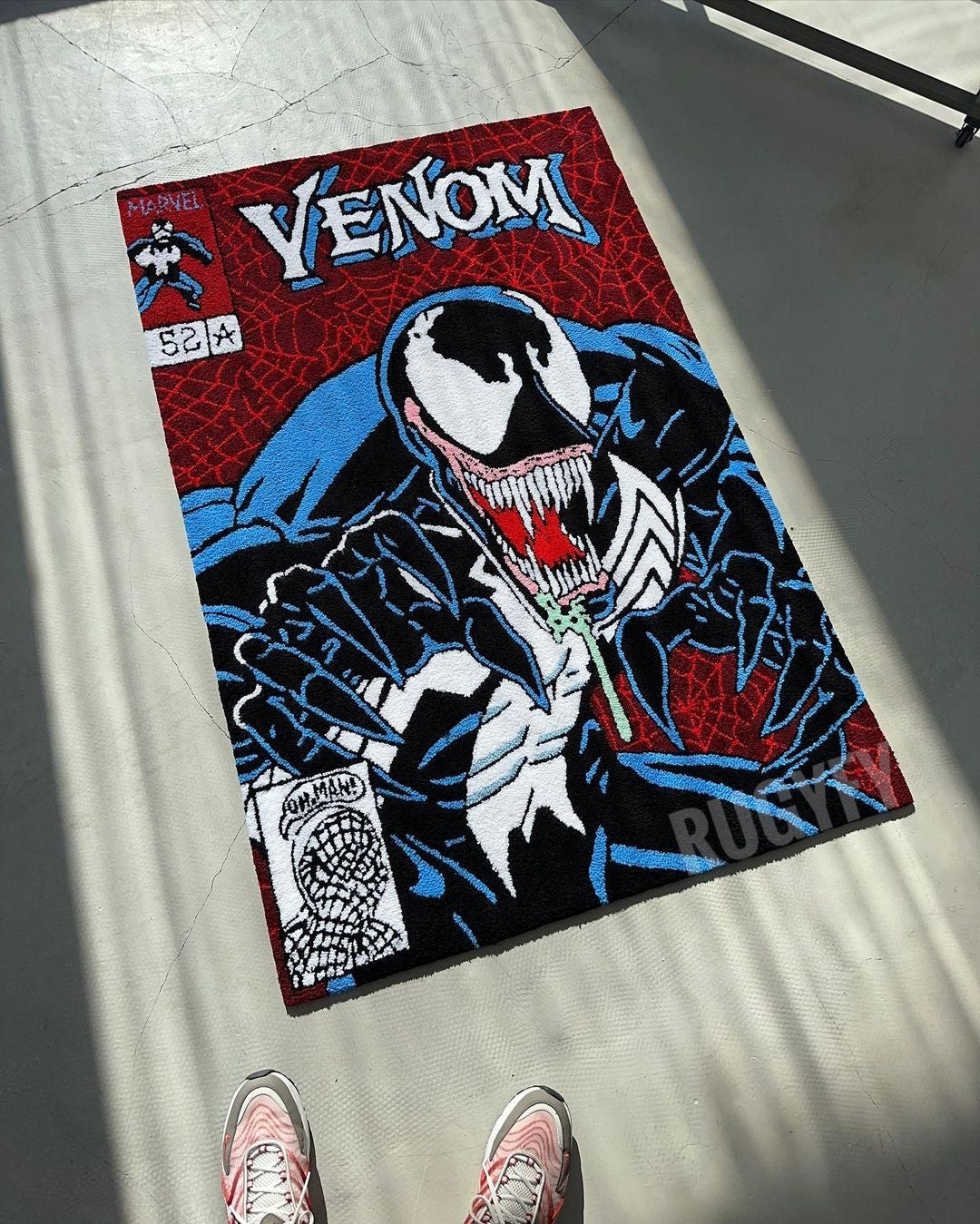 Handmade Venom Custom Rugs , Custom Rug for Bedroom and Living Room ...
