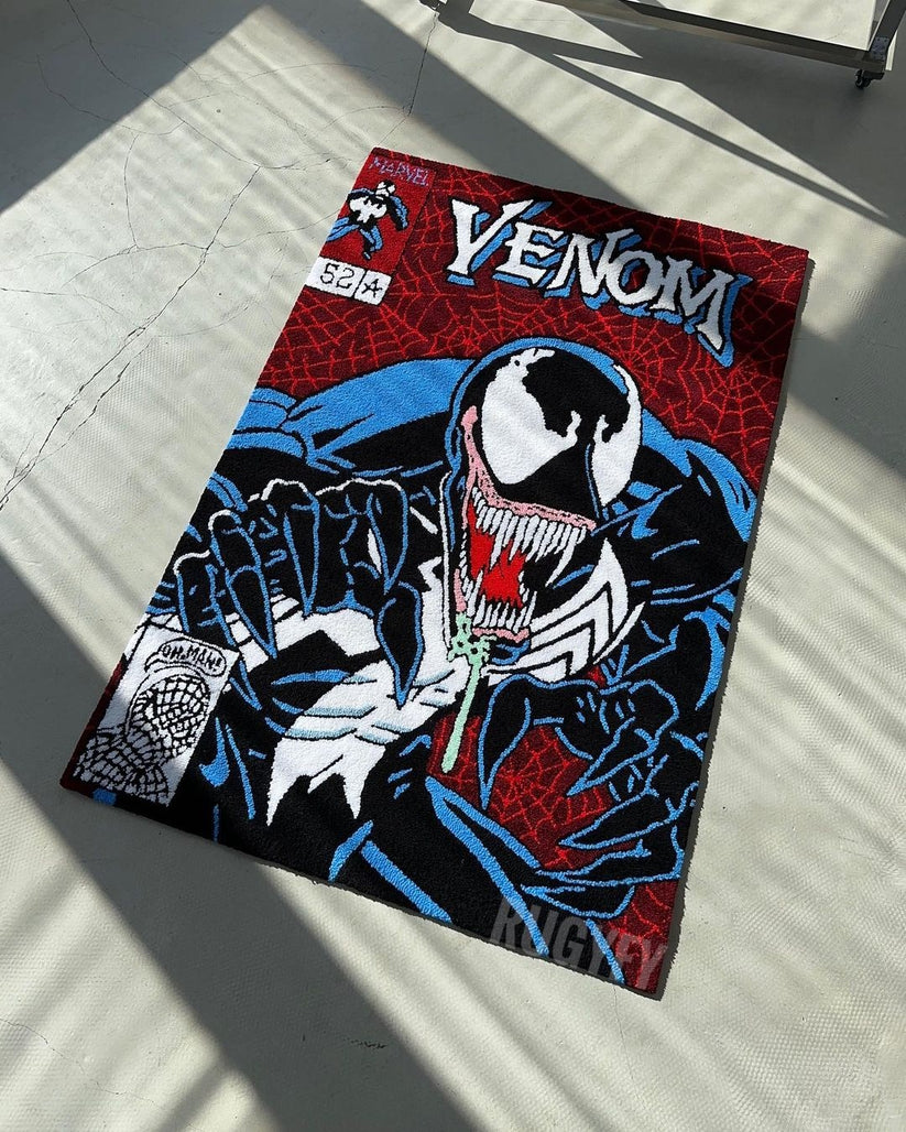 Handmade Venom Custom Rugs , Custom Rug for Bedroom and Living Room ...