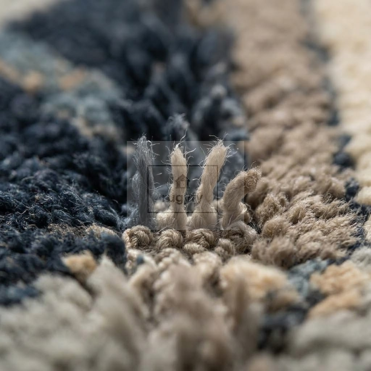 Silver & Charcoal Turkish Oushak Rug | 5x8 8x10 ft Hand-Knotted Wool | Living Room Bedroom Rug