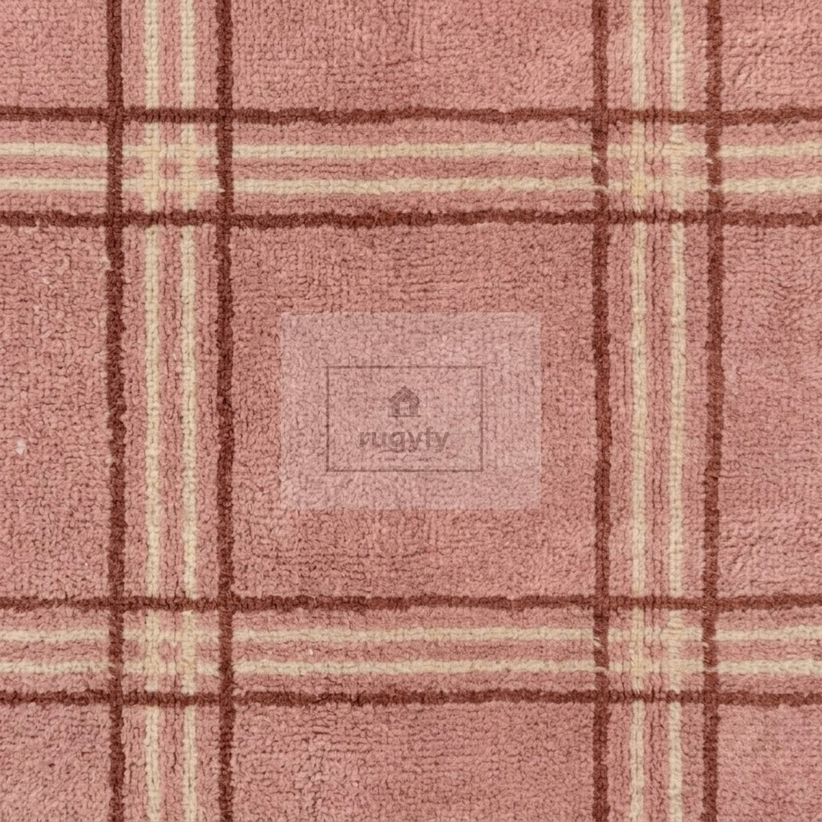 Rose & Ivory Turkish Oushak Rug | 5x8 8x10 ft Hand-Knotted New Zealand Wool | Living Room Bedroom Rug