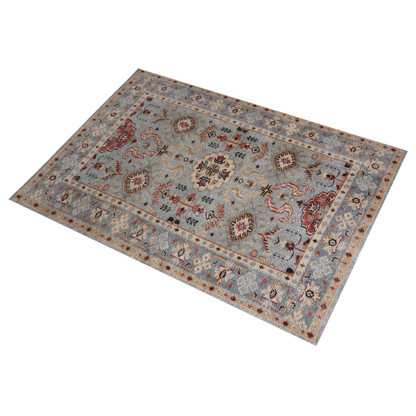 Handmade Knotted Traditional Design Area Rug , Knotted Wool Rug for living room and Bedroom