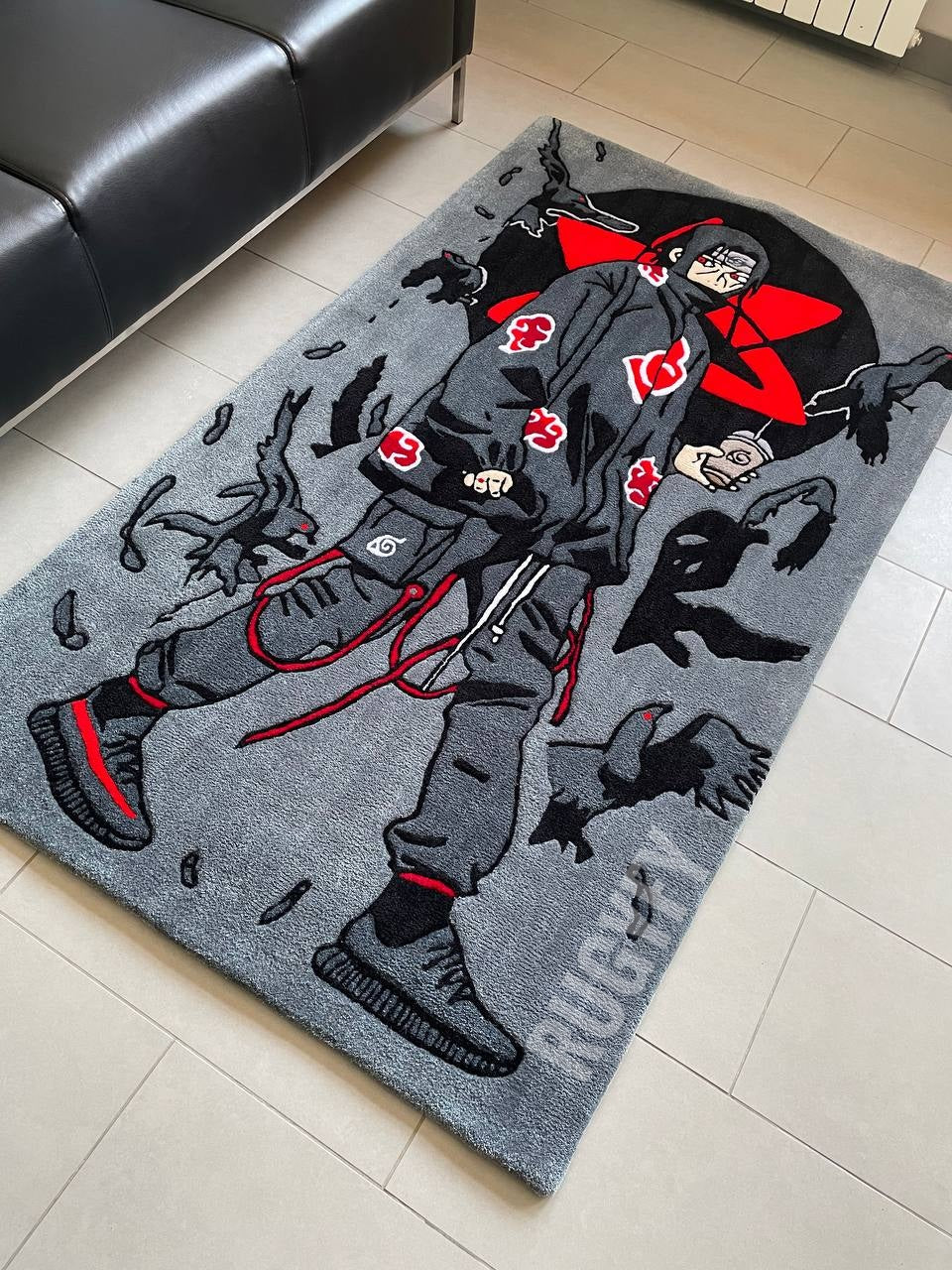 Anime Handmade Custom Made Rug for Gaming and Living Room / Hand-Tufted for bedroom and Kids Room / Best Christmas Gift