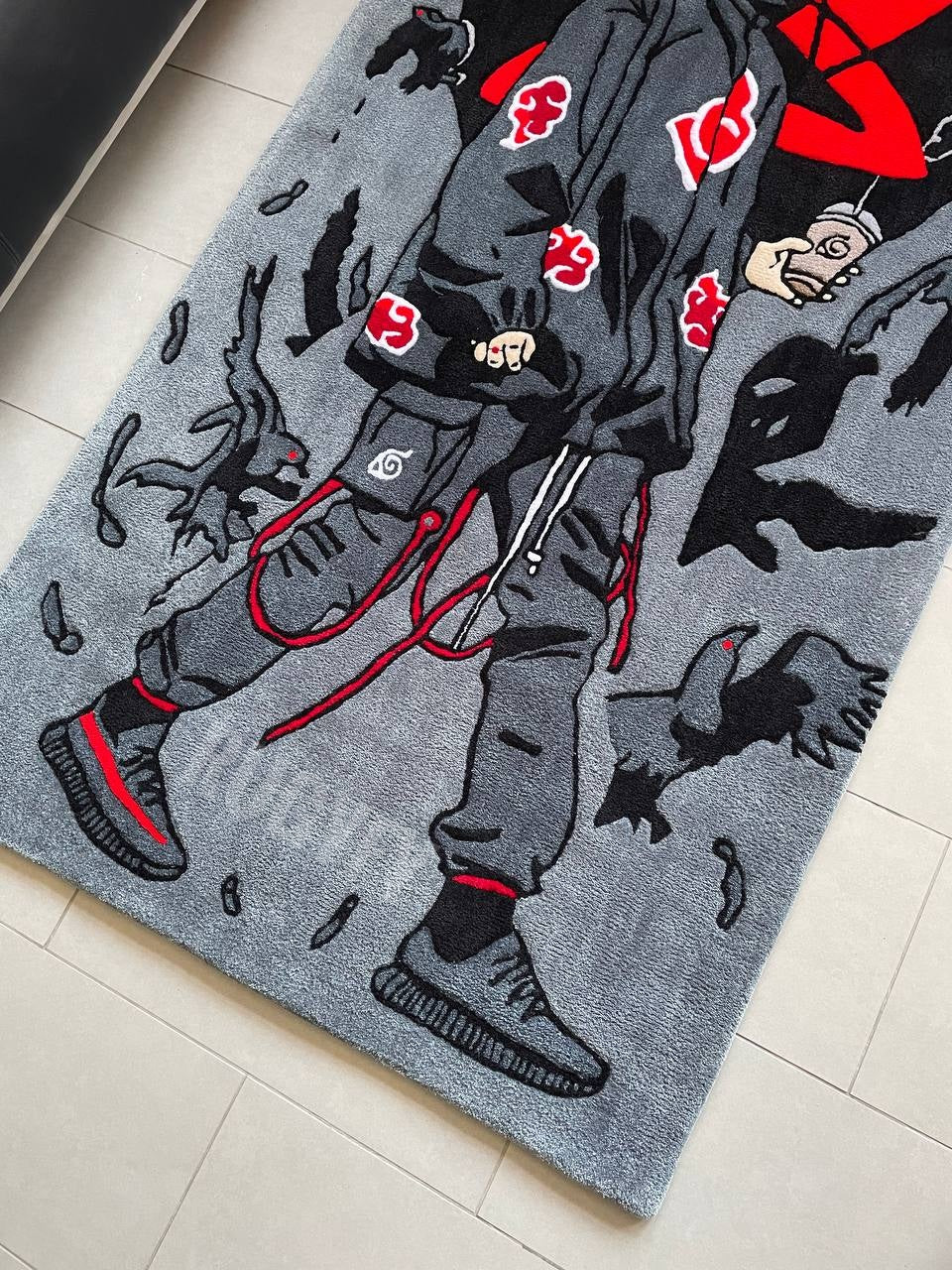 Anime Handmade Custom Made Rug for Gaming and Living Room / Hand-Tufted for bedroom and Kids Room / Best Christmas Gift