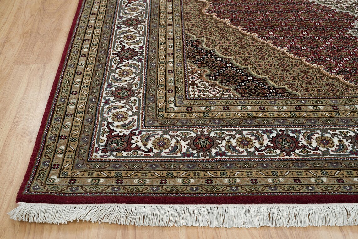 Standard Size Hand Knotted Persian Mahi Rug , New Hand Knotted Persian Design Carpet in multiple size